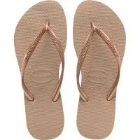 Havaianas Slim, Weiblich, Erwachsener, Flip-Flops, Roségold, Einfarbig, 41 - 42