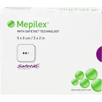 Mepilex 5x5 cm Schaumverband 5 St Verband