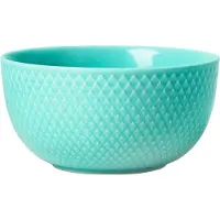 Lyngby Porcelæn - Rhombe Color Schale - Ø13 cm - Aqua