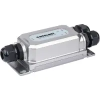 Intellinet 561785, Gigabit Ethernet, 10,100,1000 Mbit/s, IEEE 802.3, IEEE 802.3ab, IEEE 802.3af, IEEE 802.3at, IEEE 802.3bt, IEEE 802.3u, Cat5e, Cat6, Cat6a, Schwarz, Grau, 100 m