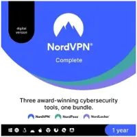 NordVPN Komplett – 1 Jahr Cybersicherheit VPN, PW, Cloud 1 Jahr