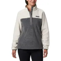 Columbia Sweatjacke Benton Springs 1/2 Snap Pull Over II Damen Grey-XL