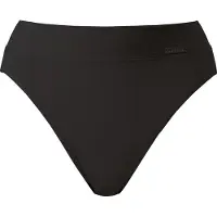 Calida Slip "Slip Elastic High Waist 1er Pack", Damen, Gr. 40-42, schwarz, Obermaterial: 94% Baumwolle CO. 6% Elasthan EL., Unterhosen Slip