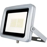 Ledino Buckow 100, Silber, IP65, Aluminium, Glas, I, IK08, Horizontal/Vertikal