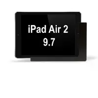 TabLines TWP009B Wandhalterung für Apple Air 2 9.7, schwarz
