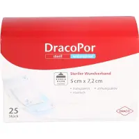 Dräco Dracopor waterproof Wundverband 5x7,2 cm steril 25 St Verband