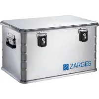 Zarges Box - Aluminium - 60 l - Höhe 330 mm - Breite 600 mm - Tiefe 400 mm - Transportkiste