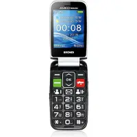 Brondi Amico Favoloso, Klapphandy, Dual-SIM, 7,11 cm (2.8"), 1,3 MP, 800 mAh, Schwarz