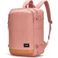 Pacsafe Rucksack Reisetasche Go Carry-On Backpack 34L Rose altrosa