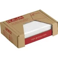 RAJA Dokumententasche PCL13T 115 mm Polyethylen, Silikonpapier
