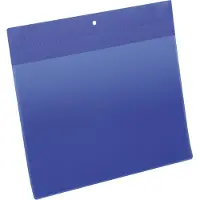 Durable Neodym-Magnettaschen B 297 x 210 mm (A4 quer), 10 Stück, blau