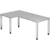 Hjh OFFICE PRO QUEO 82 S - Grau 200 x 120 höhenverstellbar