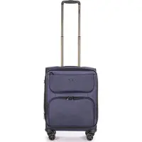 Stratic Gepäckstücke Stratic Bendigo +Light Weichschalen Koffer S 55 cm Blau