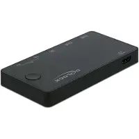 DeLOCK HDMI / USB-C KVM Switch 4K 60 Hz mit USB 2.0