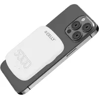 Celly MAGPB5000PRO PowerBank 10 W MagSafe kabelloses Laden 5000 mAh Weiß