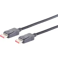 Shiverpeaks S/CONN maximum connectivity Displayportkabel-DisplayPort 1.4 Verbindungskabel, 8K, 1,0m
