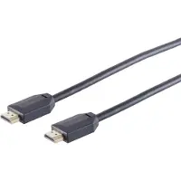 Shiverpeaks S/CONN maximum connectivity Ultra HDMI Kabel, 10K, PVC, schwarz, 5m