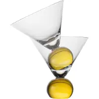 By On Spice Glas 2er-Pack 24 cl Gelb