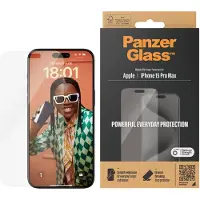 PanzerGlass Antibakterieller Screen Protector für das Apple iPhone 15 Pro Max