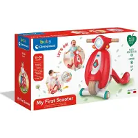 Clementoni Baby My First Steps Scooter, 1 yr(s), Red, White