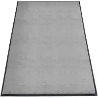 Miltex Schmutzfangmatte Eazycare Style, eckig, antistatisch, UV-beständig, waschbar, High-Twist-Nylon & Niltrilgummi, 1200 x 2000 mm, basaltgrau