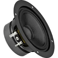 Monacor MSH-116/4 Hi-Fi-Mitteltöner, 40 W, 4 O
