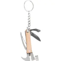 Kikkerland Multitool mit Hammer 5 in 1 Schlüsselanhänger