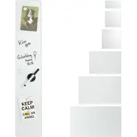 Relaxdays Glas-Magnetboard