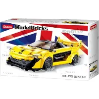 Sluban Modelbricks Rennwagen 283 Stücke