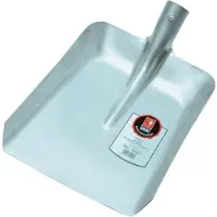 Ideal Randschaufel SILVER Grösse 7 370 x 310 mm Stahlblech