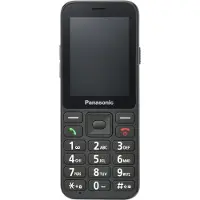 Panasonic KX-TU250, Balken, 6,1 cm (2.4"), 1,2 MP, Bluetooth, 1500 mAh, Schwarz