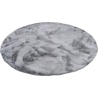 Pergamon Luxus Super Soft Fellteppich Plush Rund