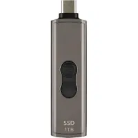 Transcend ESD330C - SSD - verschlüsselt - 1 TB - extern (tragbar) - USB (USB-C Steckverbinder) - 256-Bit-AES - Dark Grayish Brown