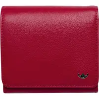 Golden Head Leder Geldbörse Madrid RFID Protect Zipped Billfold Coin Wallet Red rot