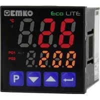 Emko ecoLITE.4.5.2R.0.0 Temperaturregulator Pt100, J, K, R, S, T, L -199 til +999 ?C Rel? 5 A (L x B x H) 90 x 48 x 48 mm
