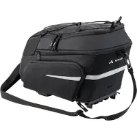 Vaude Bike Silkroad Plus (i-Rack), Hinten, Fahrradtasche, Polyamid, Schwarz, 16 l, 210 mm