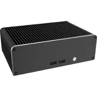 Akasa Newton CTN, Small Form Factor (SFF), PC, Schwarz, UCFF, Aluminium, HDD, Leistung