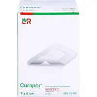 Curapor Wundverband steril chirurgisch 5x7 cm 50 St Pflaster