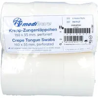 Brinkmann Medical Zungenläppchen Kreppapier 6 Rollen 1 P