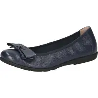 Caprice Leder-Ballerinas in Schwarz - 42