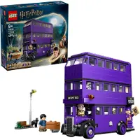 LEGO Harry Potter Abenteuer mit dem Fahrenden Ritter - Spielzeug aus der Zauberwelt mit 5 Minifiguren und Zubehör mit Zauberstäbe – Geschenk für Mädchen und Jungen ab 8 Jahren – 76446
