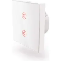 Hama Smart-Lichtschalter mit WLAN, in Weiß