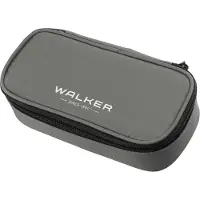 Tenneco Walker 49113-375, Weiches Federmäppchen, Grau, Einfarbig, Reißverschluss, Pubertät, Uni