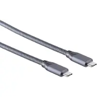 S-Conn S/CONN 13-47010, 0,5 m, USB C, USB C, USB 3.2 Gen 2x2, 10 Gbit/s, Grau