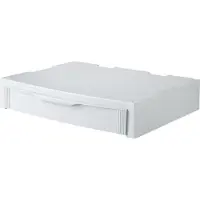 HAN Monitor Stand, Profi Monitorständer, Erhöhung für den Bildschirm, mit 1 Schublade, stabil und stapelbar, 9250-11, grau