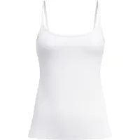 Calida Spaghettitop "Essential Cotton" tiefer Ausschnitt, Single Jersey Qualität, schmale Träger, weich