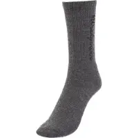 Woolpower - Sport Socks 400 Logo - Wandersocken Gr 40-44 schwarz