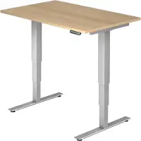 Hjh OFFICE PRO XDSM 12 S - 120 x 80 Eiche elektrisch höhenverstellbar