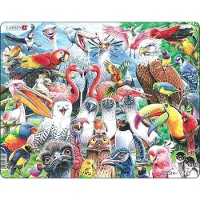 Larsen Jolly Birds of the World Maxi-Puzzle