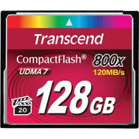 Transcend Compact Flash 128GB 800x